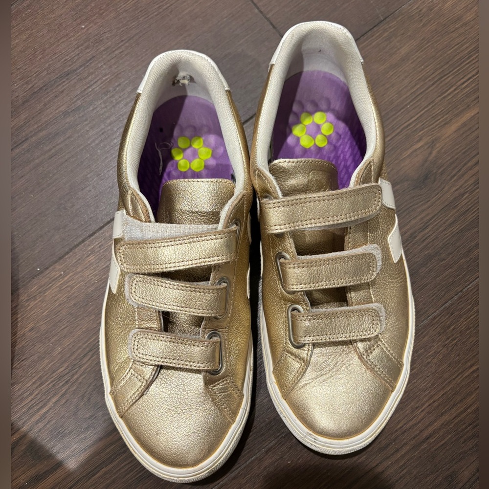 Veja RECIFE LEATHER PLATINE sneakers size 8